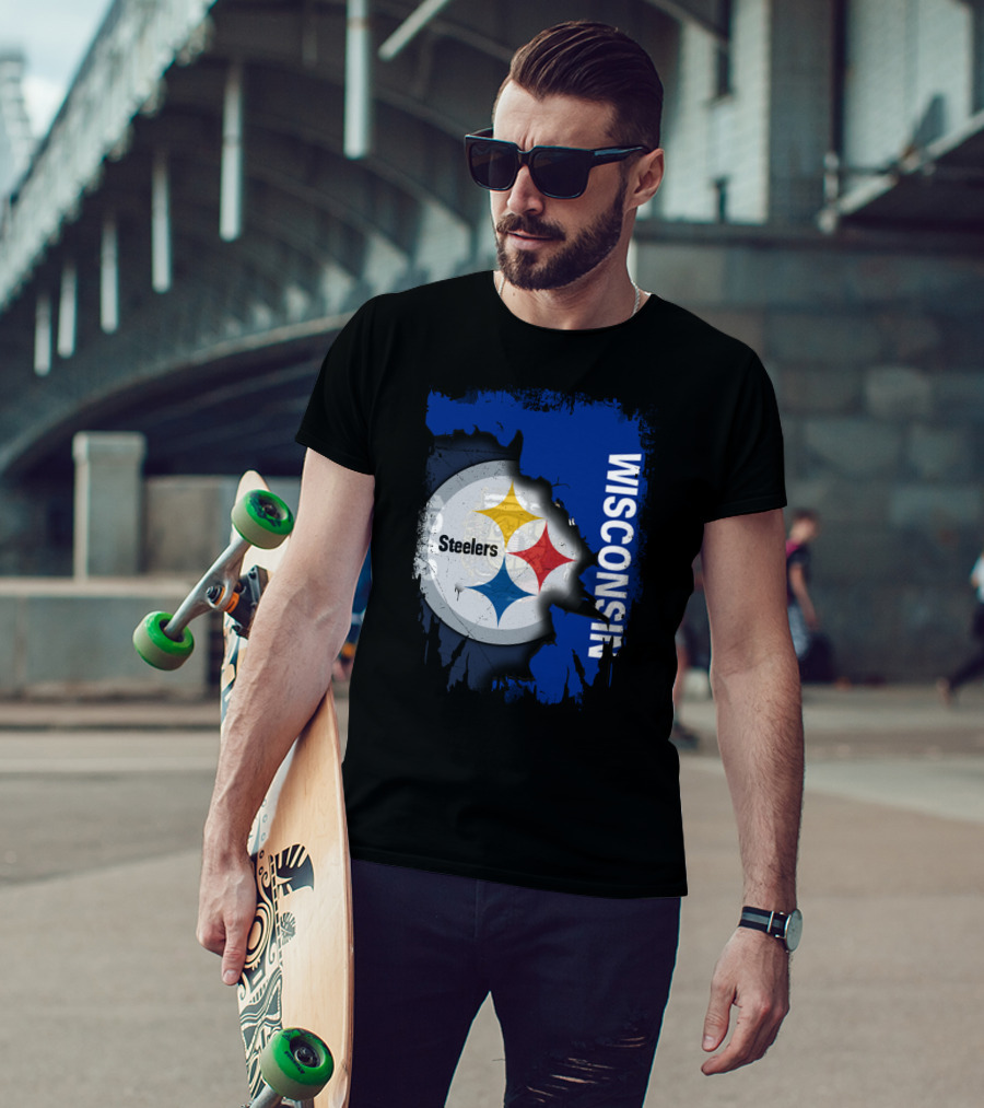 Wisconsin Steelers Logo Integration T-Shirt