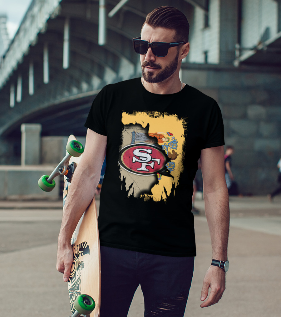 Together New Jersey San Francisco 49ers Fan Loyalty T-Shirt