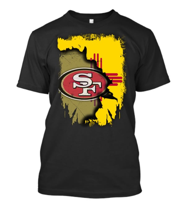 San Francisco 49ers New Mexico Zia Symbol Unity T-Shirt
