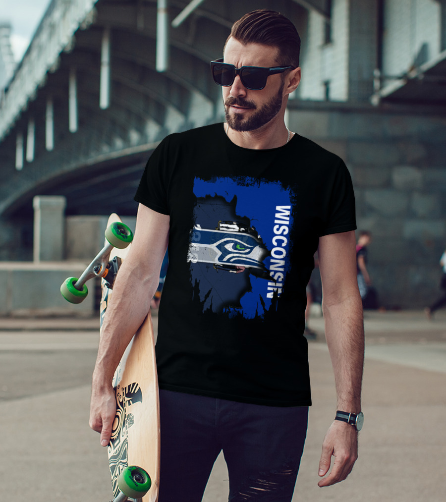 Wisconsin Seahawks Team Spirit T-Shirt
