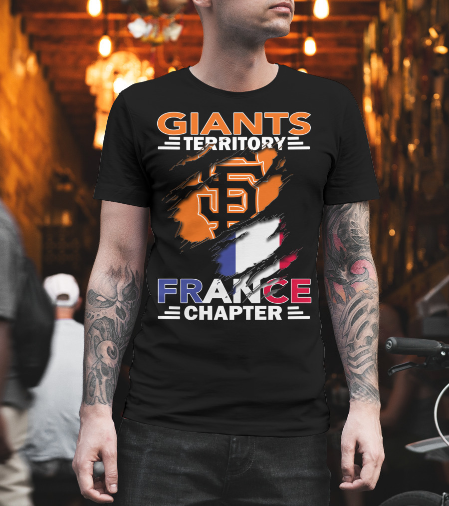 San Francisco Giants Territory France Chapter Fan Club T-Shirt