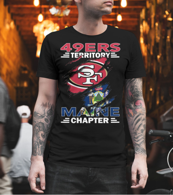 49ers Territory SF Logo Maine Chapter T-Shirt 49ers Territory SF Logo Maine Chapter T-Shirt