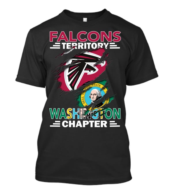 Falcons Territory Washington Chapter Seal T-Shirt