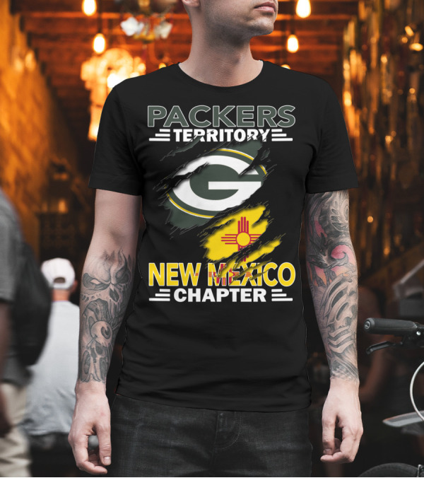 Packers Territory New Mexico Chapter G Logo and Zia T-Shirt Packers Territory New Mexico Chapter G Logo and Zia T-Shirt