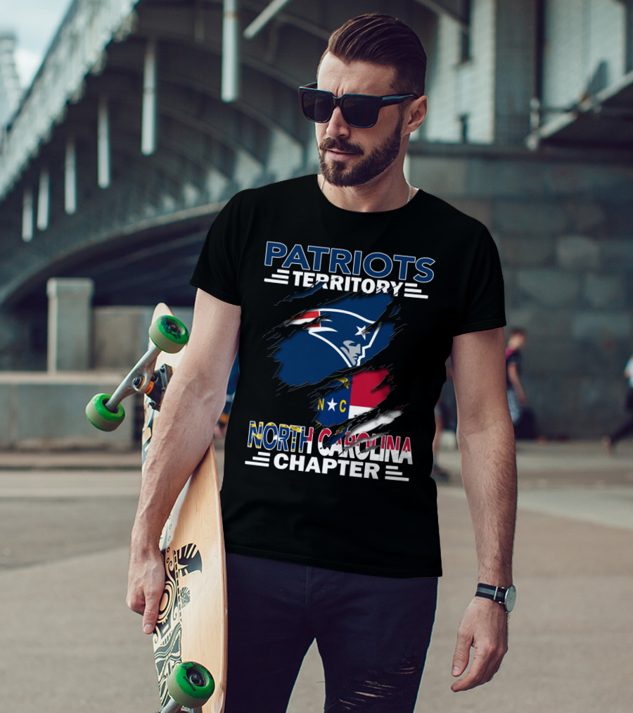 Patriots Territory North Carolina Chapter Flag T-Shirt