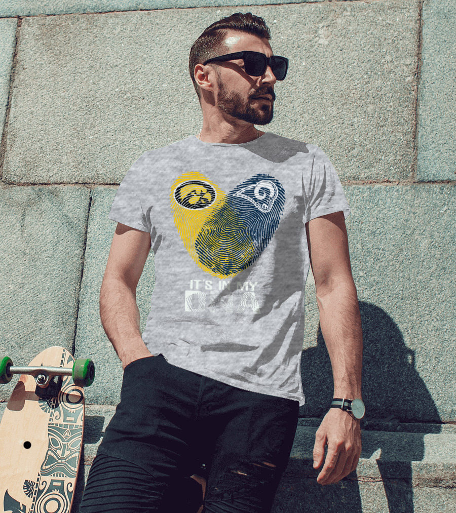 Los Angeles Rams Hawkeye It's In My Dna T-Shirt