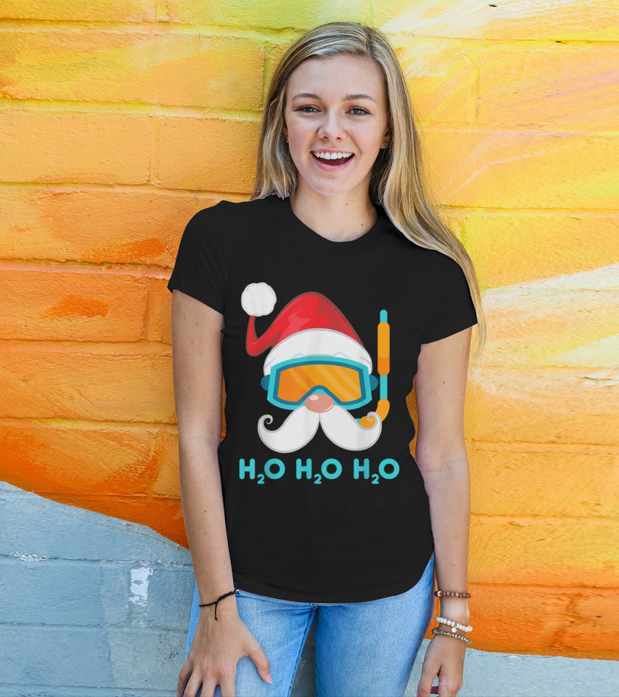Santa Claus H2O Snorkeling Lover T-Shirt