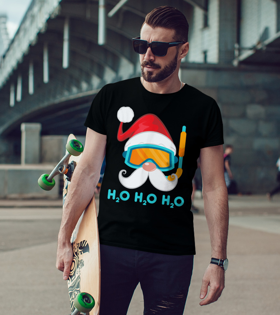 Santa Claus H2O Snorkeling Lover T-Shirt