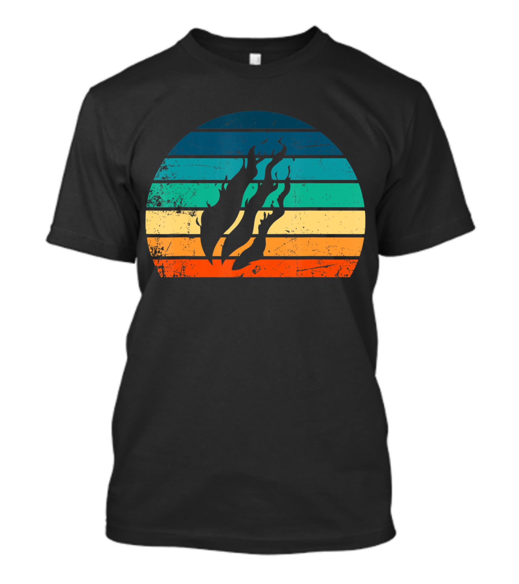 Fire Nation Retro Gamer Stripes T-Shirt