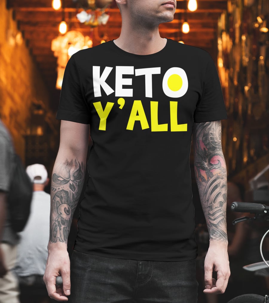 Keto Y'all Ketogenic Diet Bodybuilding T-Shirt