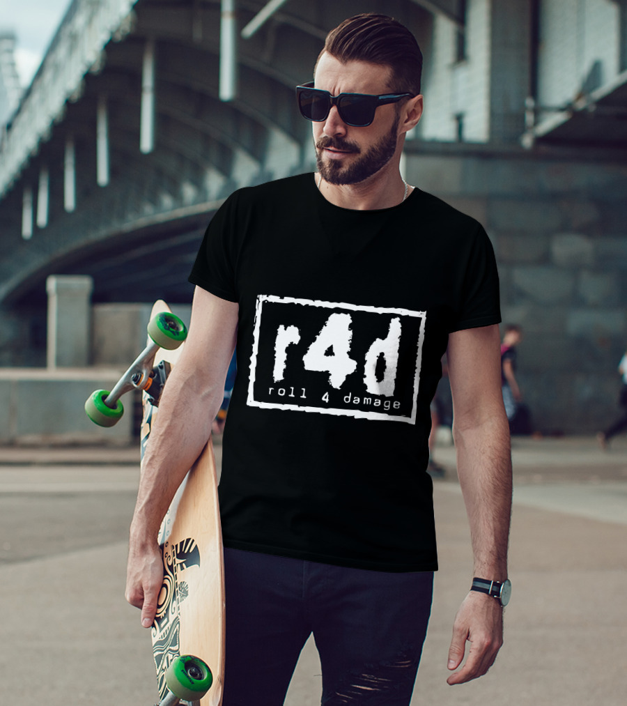 NWO R4D Roll 4 Damage Dnd RPG Roleplay T-Shirt