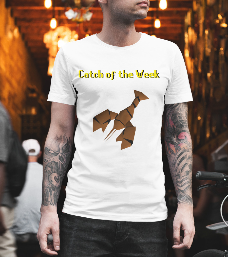 Catch of the Week Runescape Lobster Pixel T-Shirt