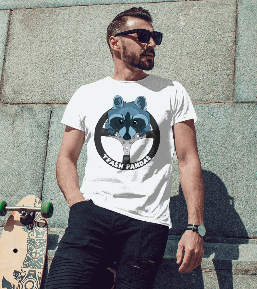Trash Pandas Steering Wheel Club T-Shirt