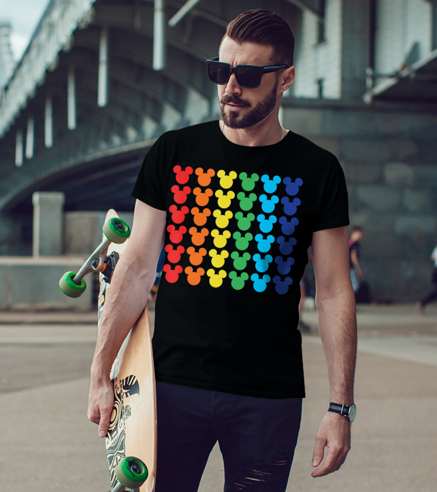 Disney Mickey Mouse Rainbow T-Shirt