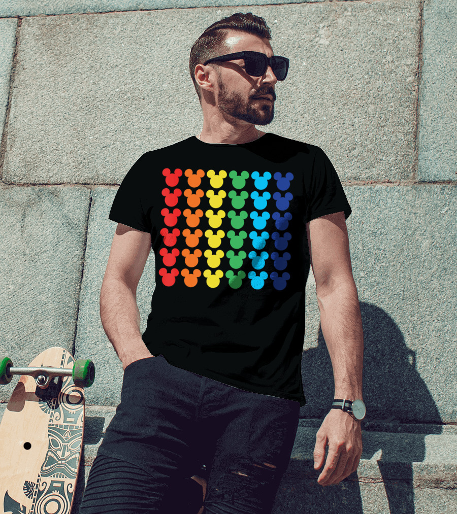 Disney Mickey Mouse Rainbow T-Shirt