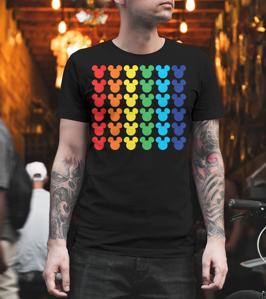 Disney Mickey Mouse Rainbow T-Shirt