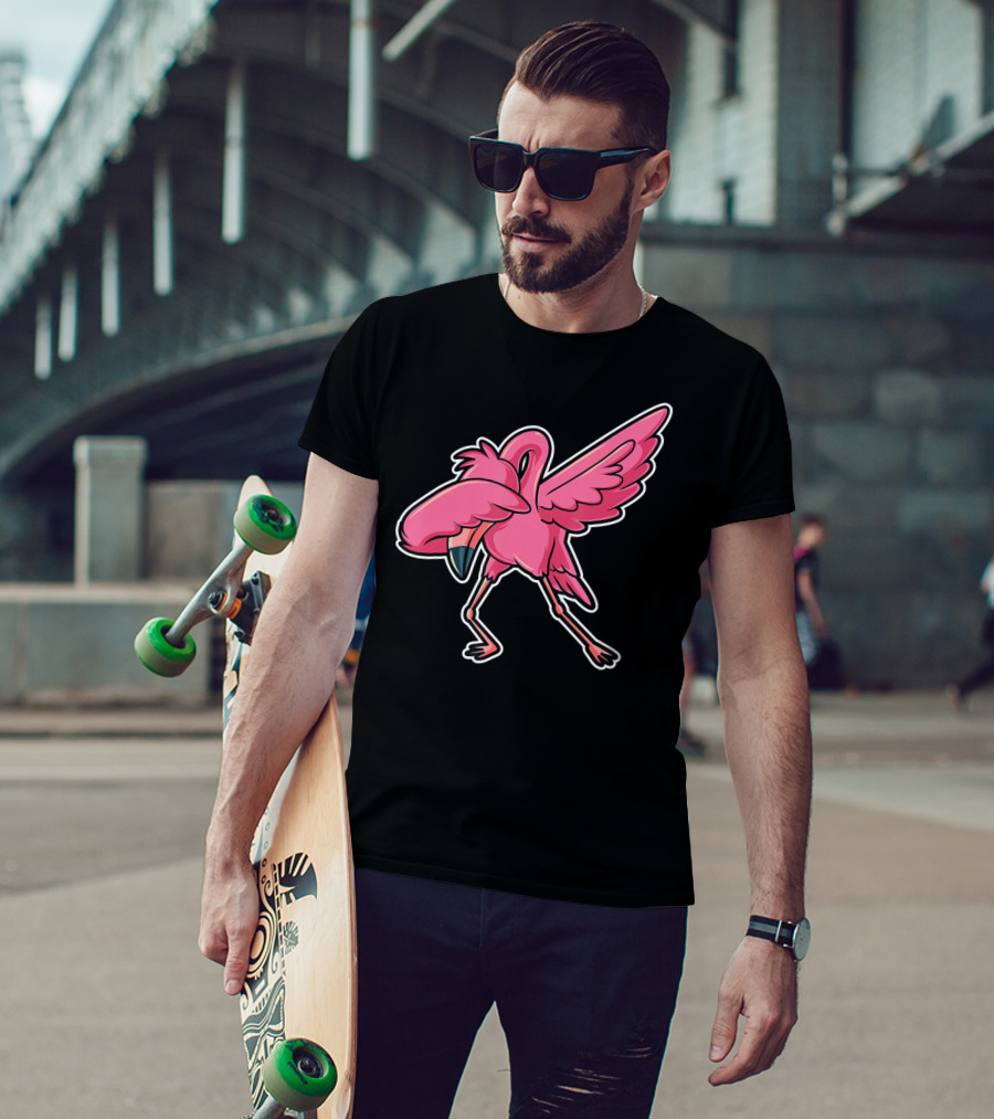 Dabbing Flamingo Dab Iconic Pose T-Shirt