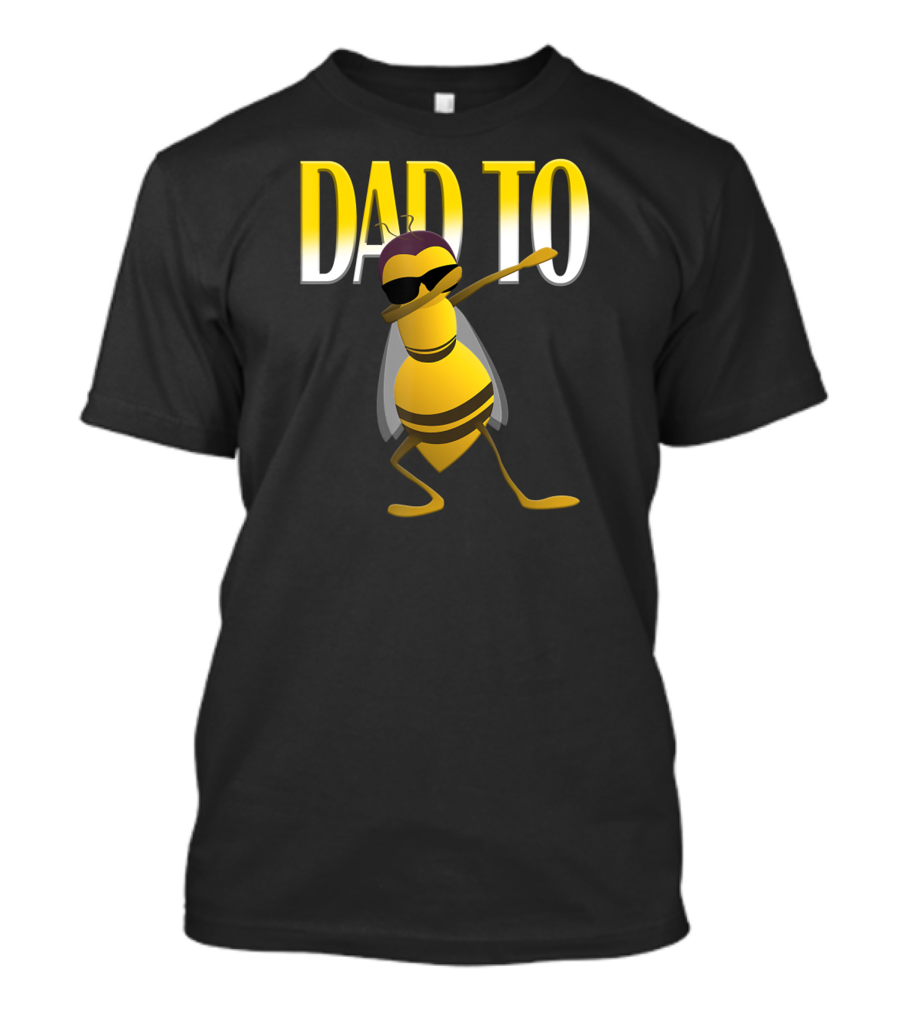 Dad To Be Dabbing Bee T-Shirt