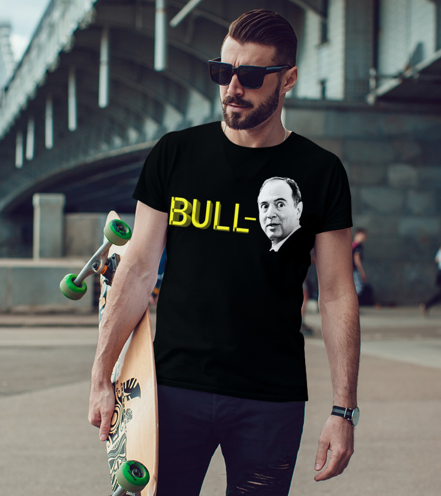 Bull Schiff Political Humor T-Shirt