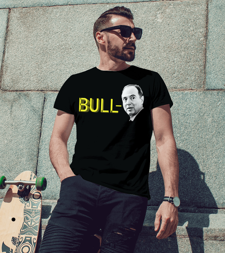 Bull Schiff Political Humor T-Shirt