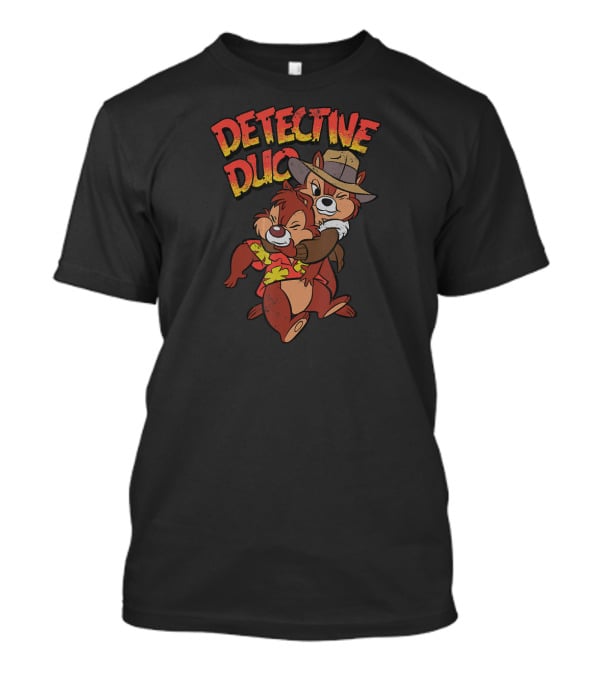 Detective Duo Disney Chip N' Dale Rescue Rangers T-Shirt