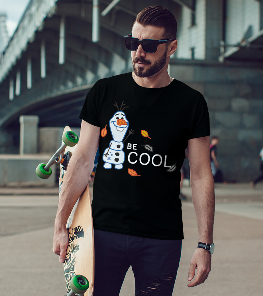 Olaf Be Cool Disney Frozen 2 Autumn Leaves T-Shirt