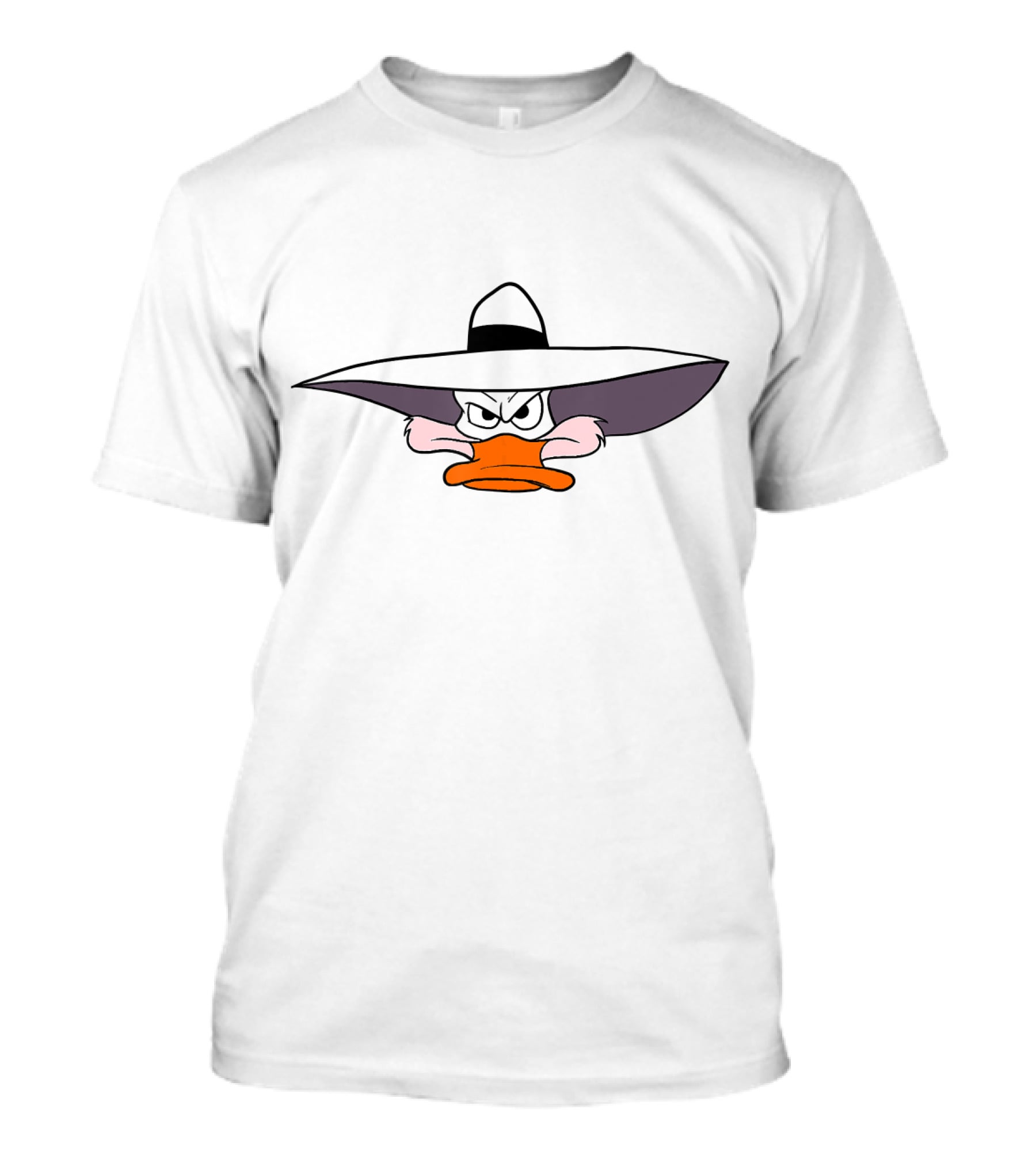 Disney Darkwing Duck Big Face Iconic Masked Duck Image T-Shirt