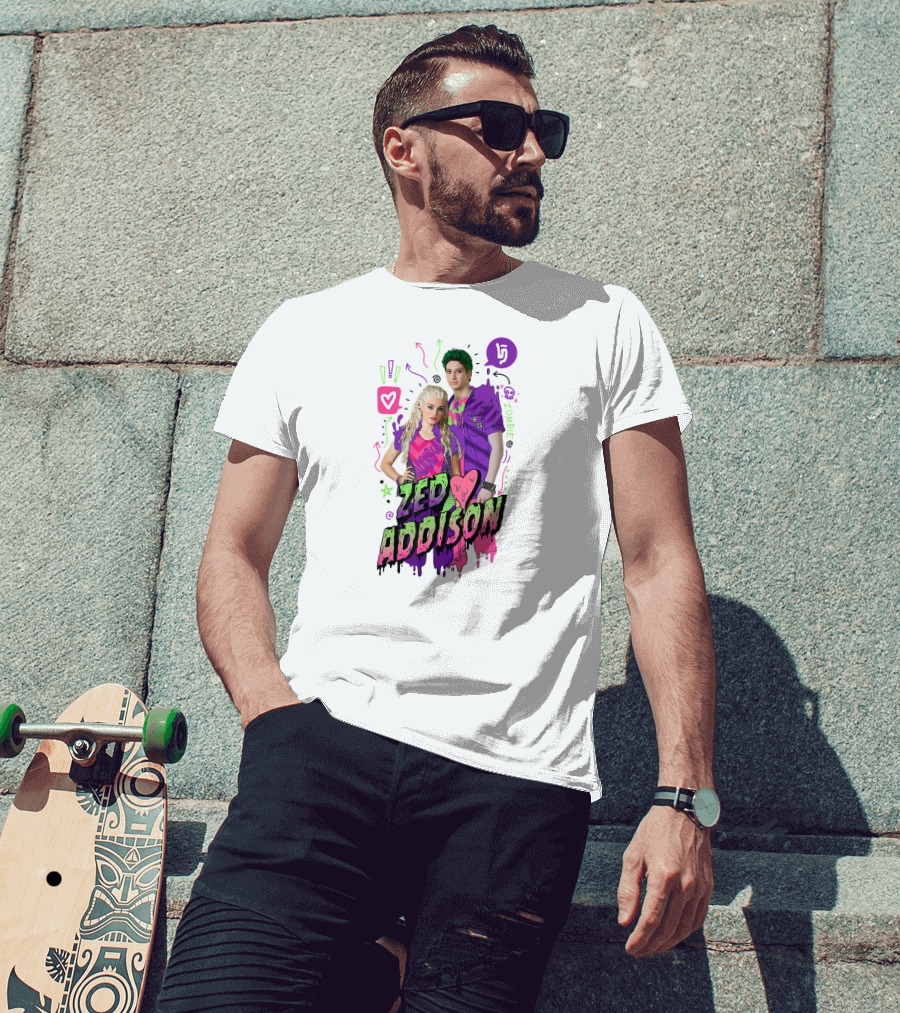 Zed Addison Hearts Zombies 2 Disney T-Shirt