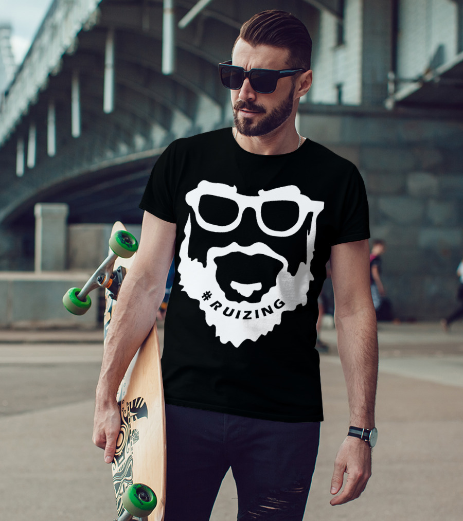 Ruizing Glasses Beard T-Shirt