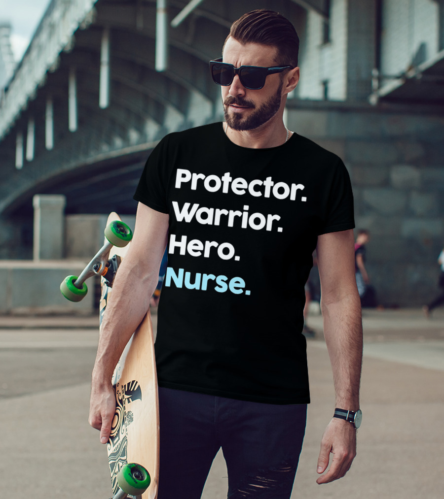 Protector Warrior Hero Nurse Classic Ladies T-Shirt