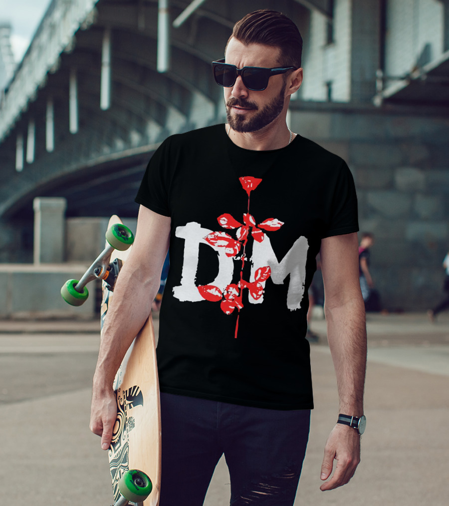 Depeche Mode Red Rose DM T-Shirt