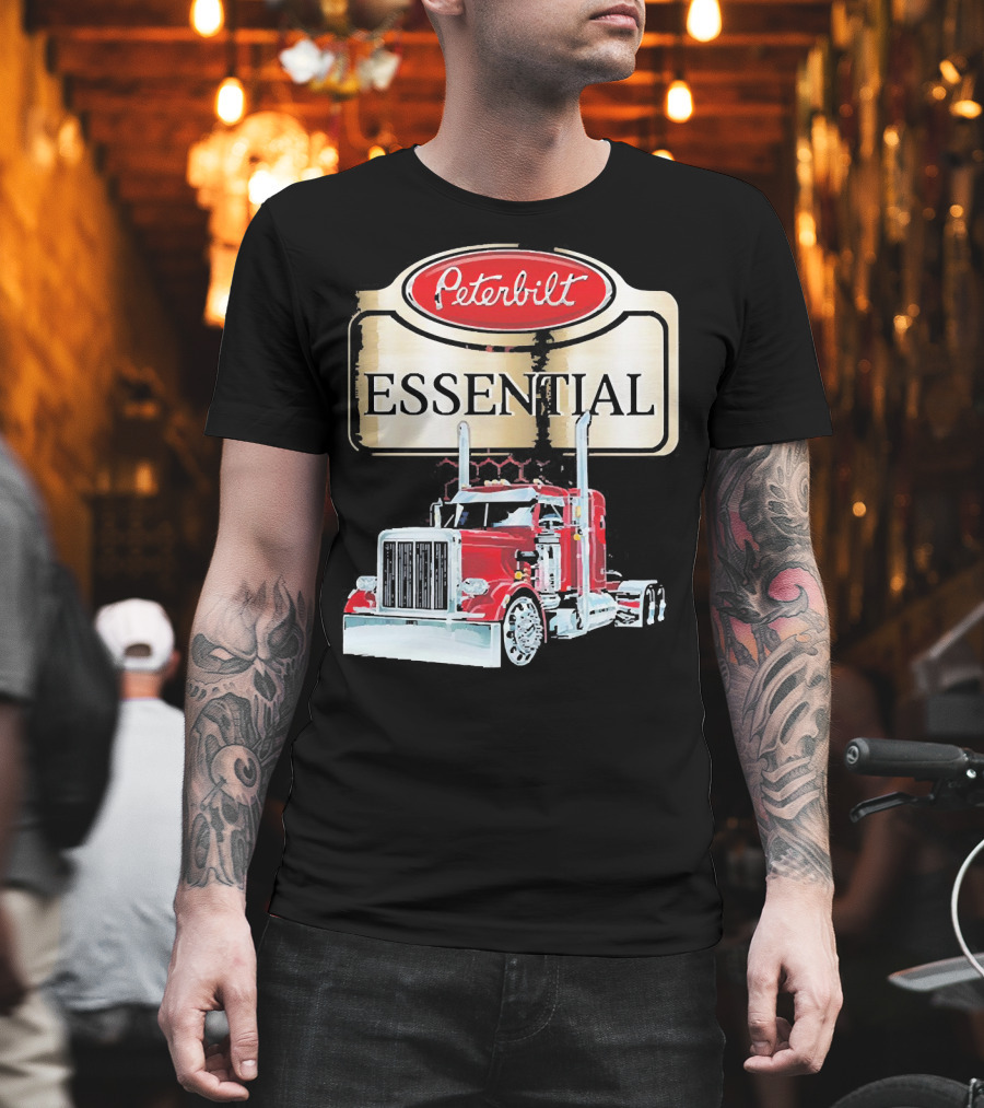 Peterbilt Essential Red Truck T-Shirt