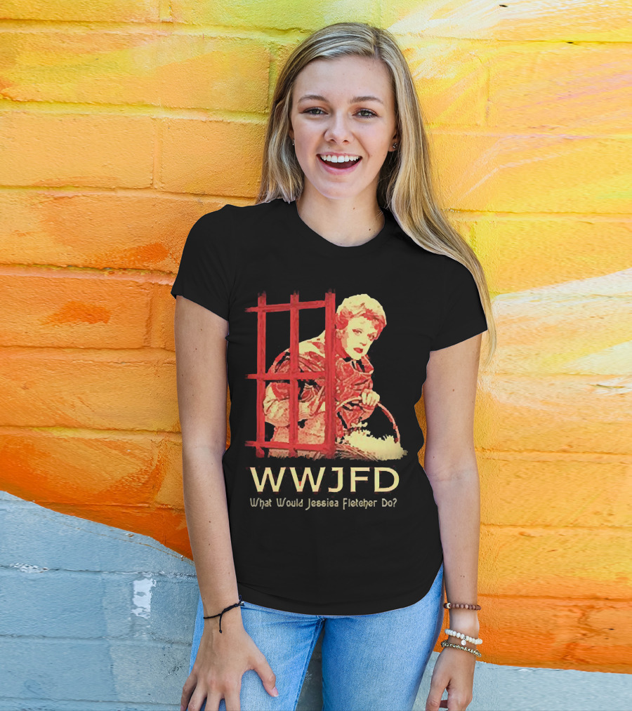 WWJFD What Would Jessica Fletcher Do T-Shirt