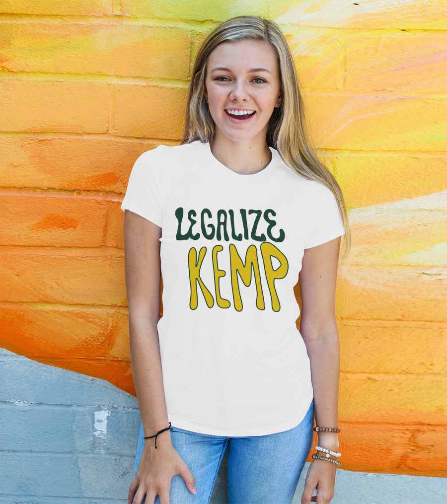 Legalize Kemp NBA Basketball Inspired T-Shirt