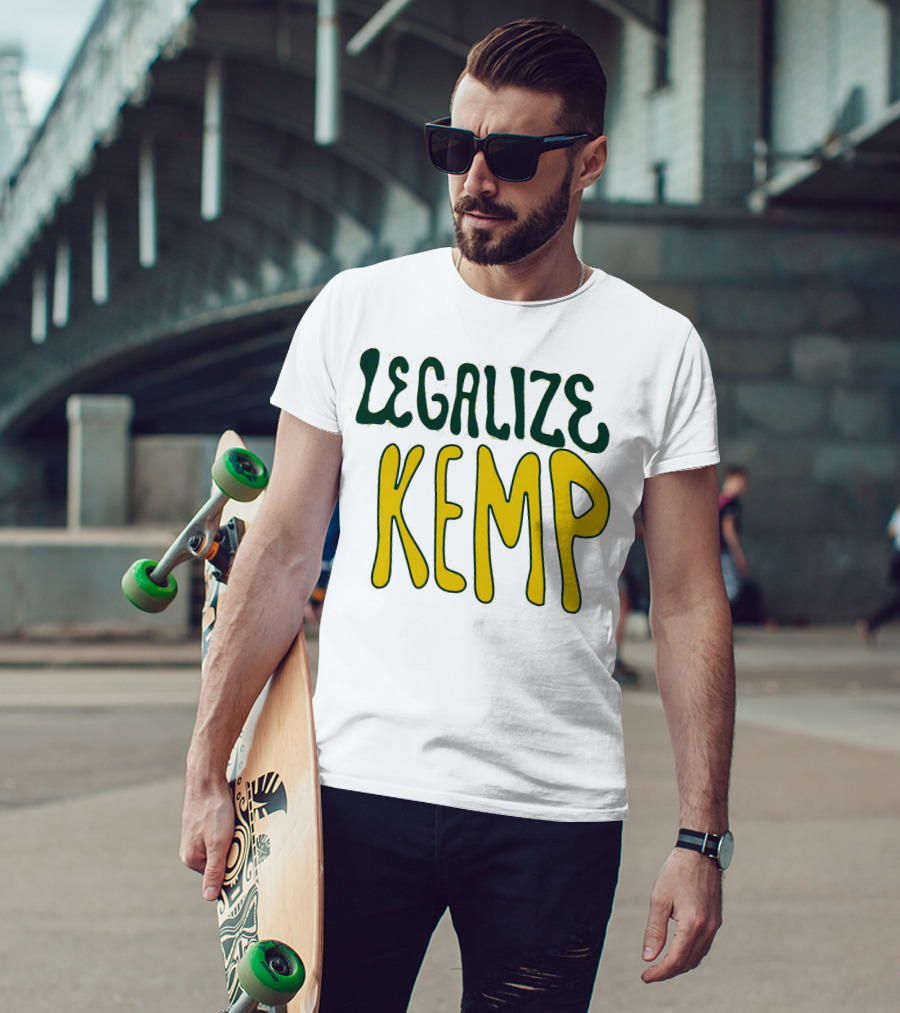 Legalize Kemp NBA Basketball Inspired T-Shirt