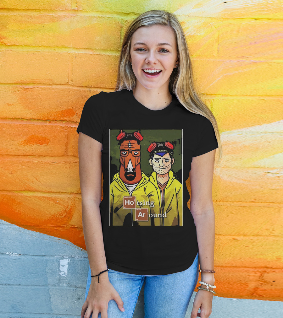 Breaking Bad Horsing Around Funny Chemistry Elements T-Shirt
