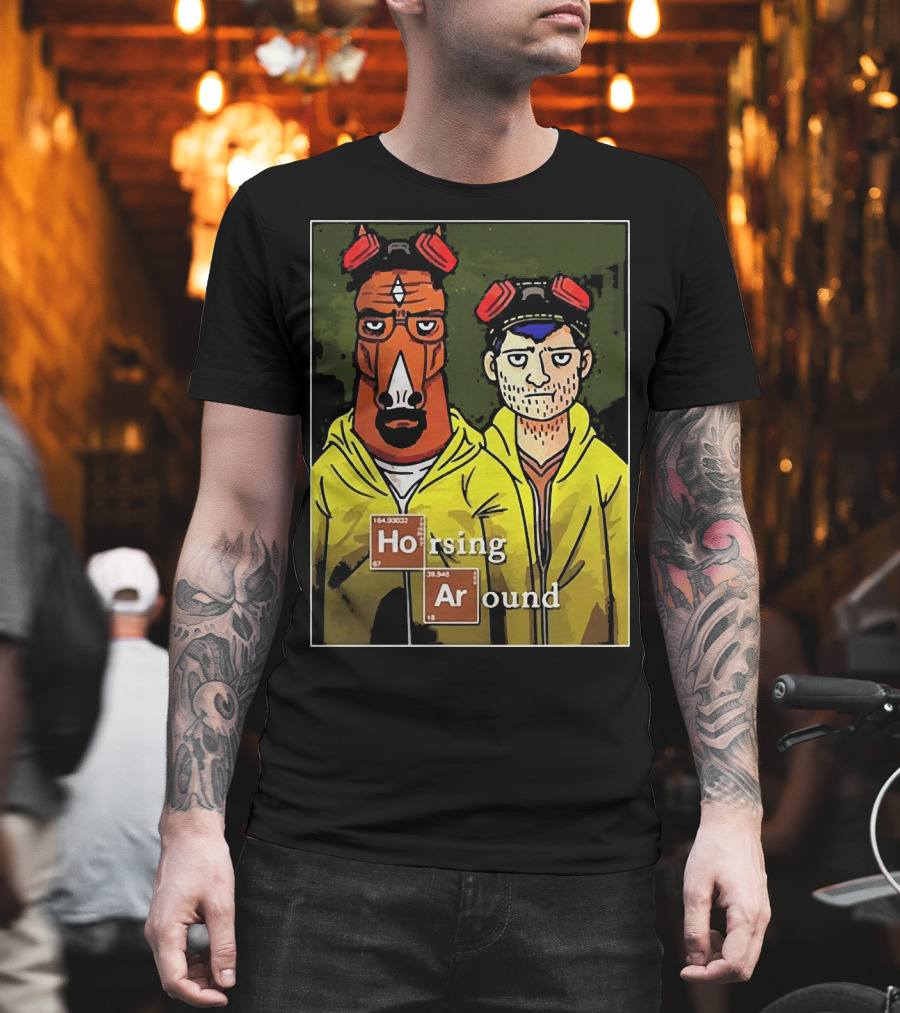 Breaking Bad Horsing Around Funny Chemistry Elements T-Shirt