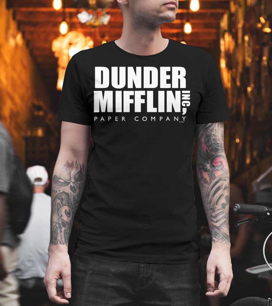 The Office Dunder Mifflin Inc Paper Company Official Comfortable T-Shirt