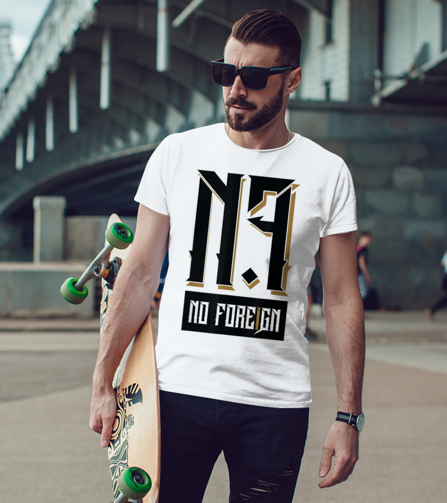 No Foreign Men And Women Indoor Outdoor Wear M9 T-Shirt
