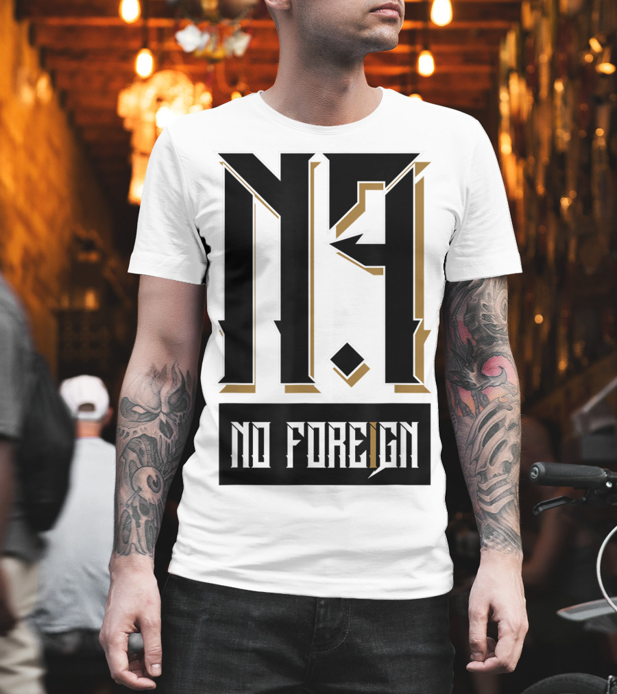 No Foreign Men And Women Indoor Outdoor Wear M9 T-Shirt