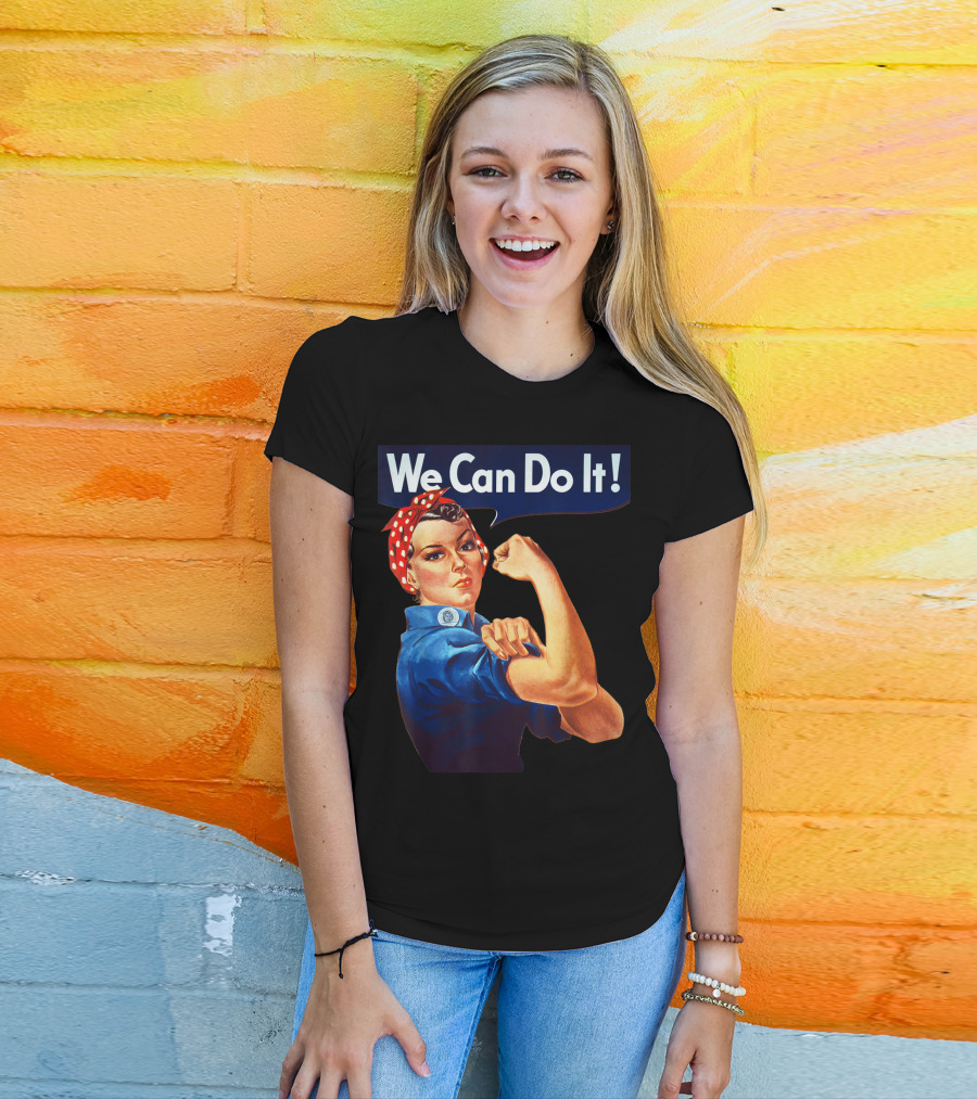 We Can Do It Rosie The Riveter Feminist T-Shirt