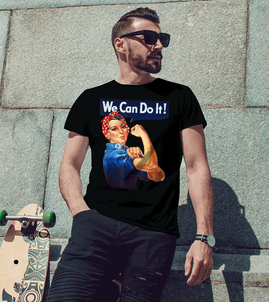 We Can Do It Rosie The Riveter Feminist T-Shirt