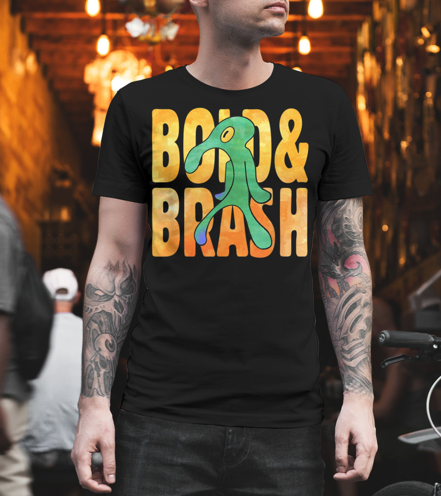 Bold Brash Squidward Painting Meme T-Shirt