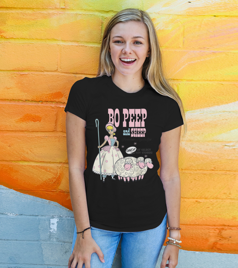 Bo Peep And Sheep Porcelain Figure Set Only Toy Story 4 T-Shirt