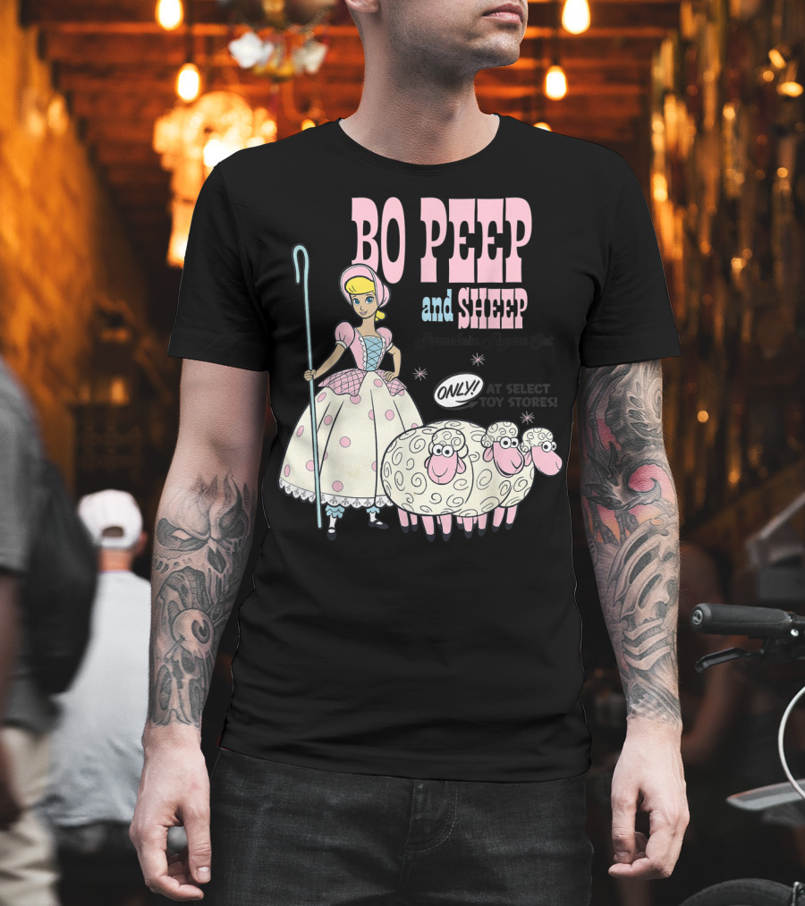 Bo Peep And Sheep Porcelain Figure Set Only Toy Story 4 T-Shirt