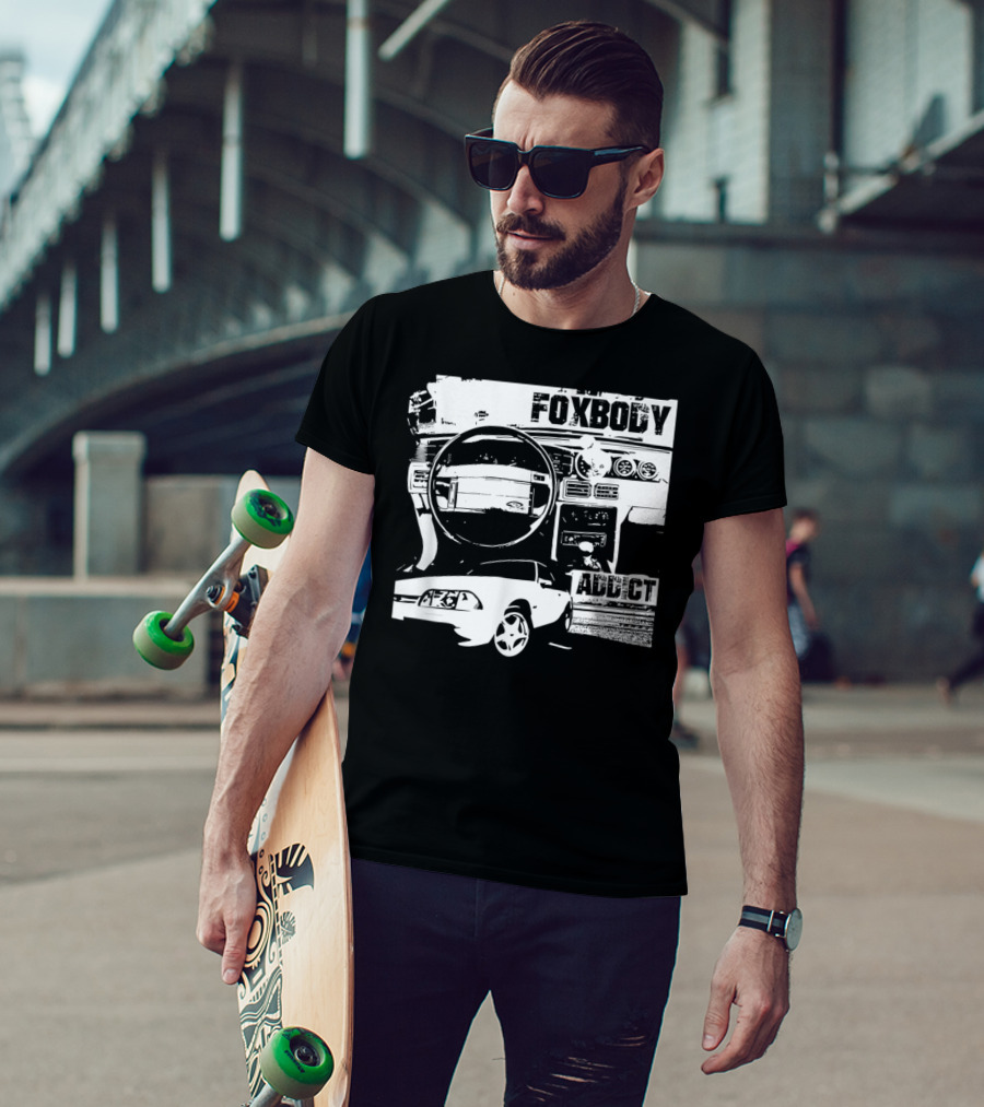 Foxbody Addict Mustang Dashboard T-Shirt