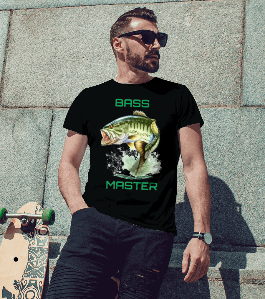 Bass Master Anglers Fishing Bass T-Shirt