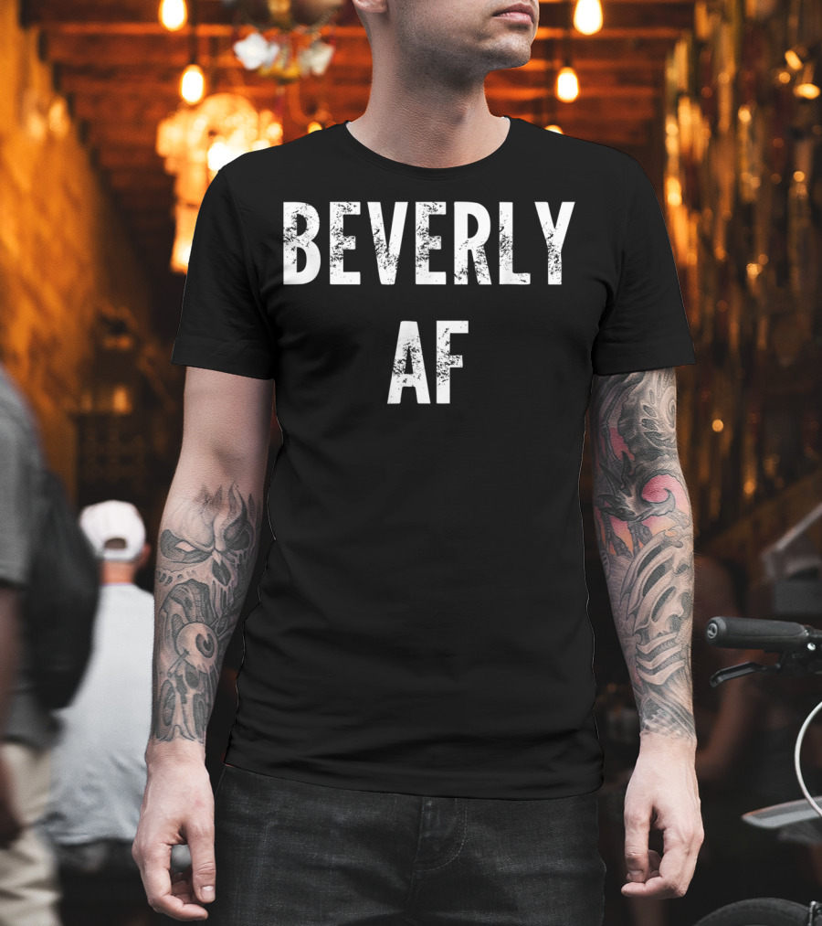 Beverly AF Distressed T-Shirt