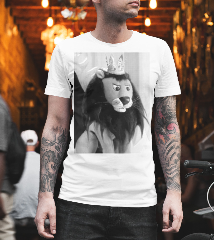 Christmas Special King Moonracer Lion Puppet Character T-Shirt