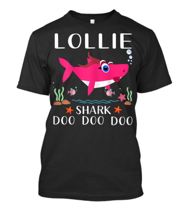 Lollie Shark Doo Doo Doo Grandma T-Shirt
